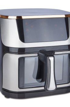 Аэрогриль-аэрофритюрница и мультипечь, 10 л, 9 программ, сенсорный цифровой дисплей, 1 шт