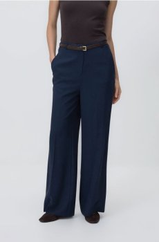 Reserved - Модальні штани - темно-синій - 040KK-59X