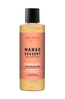 Восстанавливающий кондиционер Mayur Манго, для сухих и поврежденных волос, 200 мл