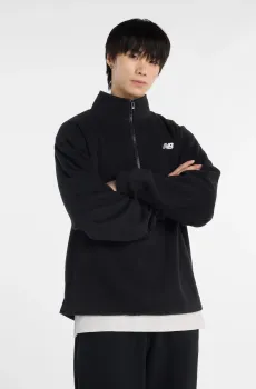 Мужской черный реглан Polar Half Zip Черный XL New Balance MT53802BK