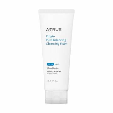 Балансирующая очищающая пена для лица A-True Origin Pure Balancing Cleansing Foam, 150 мл Балансирующая очищающая пена для лица A-True Origin Pure Balancing Cleansing Foam, 150 мл