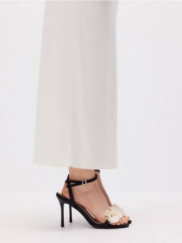 Reserved - Сандалі на шпильці - чорний - 290CR-99X