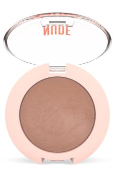 Матовые тени для век Golden Rose Nude Look Matte Baked Eyeshadow Caramel Nude, 2.5 г