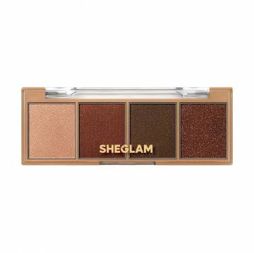Палетка теней для век Sheglam Essential Square Eyeshadow Quad, Serendipity, 4.2 г Палетка теней для век Sheglam Essential Square Eyeshadow Quad, Serendipity, 4.2 г