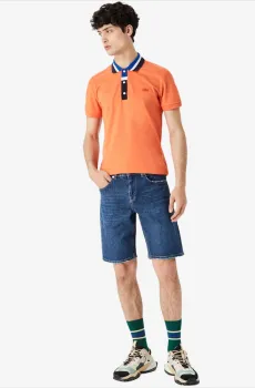 Мужские голубые шорты Голубой 32 Lacoste FH7541MK9