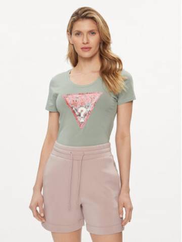 Guess Футболка W4GI21 J1314 Голубий Slim Fit Guess Футболка W4GI21 J1314 Голубий Slim Fit