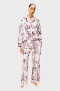 Женский набор (пижама, тапочки) Разноцветный M Tommy Hilfiger UW0UW06155