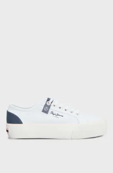 Женские белые кеды OTTIS W SUN Белый 37 Pepe Jeans PLS31456