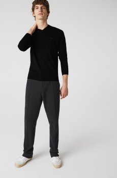 Lacoste светр чоловічий з V-вирізом