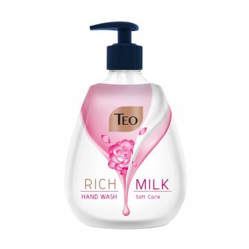 Жидкое мыло для рук Teo Rich Milk Soft Care, 400 мл Жидкое мыло для рук Teo Rich Milk Soft Care, 400 мл