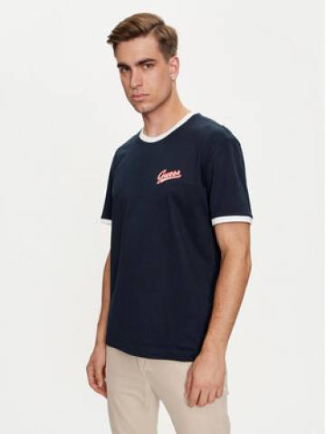 Guess Jeans Футболка M4YI43 K8FQ4 Cиній Regular Fit Guess Jeans Футболка M4YI43 K8FQ4 Cиній Regular Fit