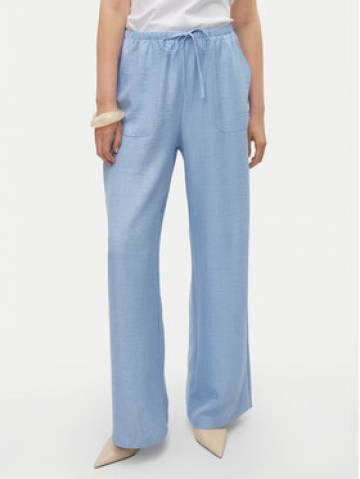 Vero Moda Штани з тканини Melaney 10316385 Голубий Loose Fit Vero Moda Штани з тканини Melaney 10316385 Голубий Loose Fit