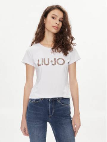 Liu Jo Футболка VA4105 JS003 Білий Regular Fit Liu Jo Футболка VA4105 JS003 Білий Regular Fit