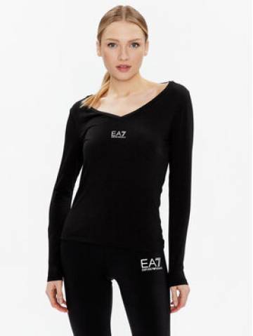 EA7 Emporio Armani Блузка 8NTT52 TJFKZ 0200 Чорний Regular Fit EA7 Emporio Armani Блузка 8NTT52 TJFKZ 0200 Чорний Regular Fit