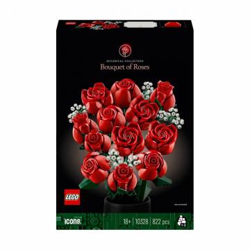 Конструктор LEGO Icons Букет роз, 822 детали, от 18 лет (10328) Конструктор LEGO Icons Букет роз, 822 детали, от 18 лет (10328)