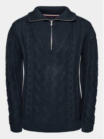 Lindbergh Светр 30-827082 Cиній Relaxed Fit Lindbergh Светр 30-827082 Cиній Relaxed Fit