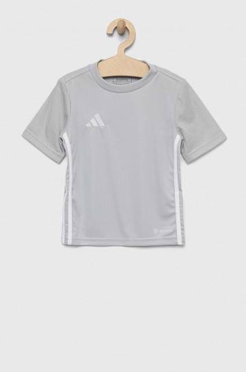 Детская футболка adidas Performance TABELA 23 JSY цвет серый с аппликацией Детская футболка adidas Performance TABELA 23 JSY цвет серый с аппликацией