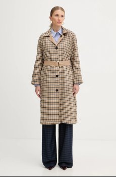 Двустороннее пальто с добавлением шерсти Marella