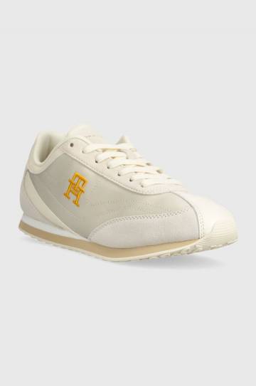 Кроссовки Tommy Hilfiger TH HERITAGE RUNNER цвет бежевый FW0FW07892 Кроссовки Tommy Hilfiger TH HERITAGE RUNNER цвет бежевый FW0FW07892