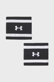 Черный напульсник (2 шт) LW Terry WB Черный ONESIZE Under Armour 1389939-001