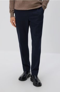 Reserved - Костюмні штани slim fit - темно-синій - 8520H-59X