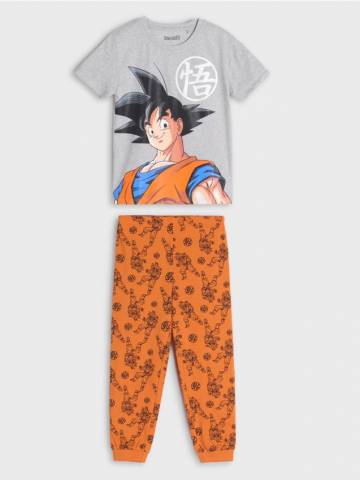 Піжамний комплект із двох предметів Dragonball - сірий Піжамний комплект із двох предметів Dragonball - сірий