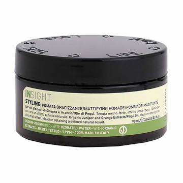 Матирующая помада для укладки волос Insight Styling Mattifying Pomade сильной фиксации, 90 мл Матирующая помада для укладки волос Insight Styling Mattifying Pomade сильной фиксации, 90 мл