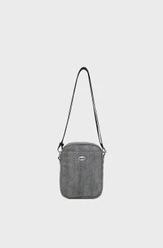 Мужская серая джинсовая сумка OVAL Серый ONESIZE Diesel X10493 P8918