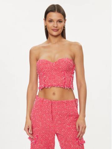Patrizia Pepe Топ 8C0678/A376-F592 Рожевий Regular Fit Patrizia Pepe Топ 8C0678/A376-F592 Рожевий Regular Fit