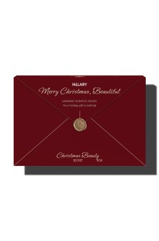 Набір Hillary Premium Secret Christmas Beauty Box