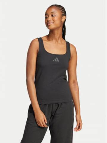 adidas Топ All SZN Luxe JJ2336 Чорний Slim Fit adidas Топ All SZN Luxe JJ2336 Чорний Slim Fit