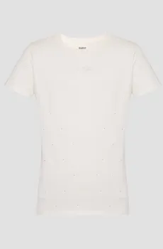 Женская белая футболка Белый S Guess V5RI18.I3Z14;G6K5