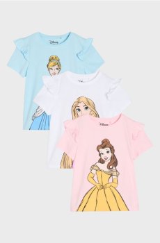 Бавовняна футболка з принтом Disney - різнобарвний