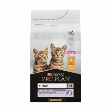 Сухой корм для котят до 1 года Pro Plan Kitten <1 Healthy Start с курицей, 1.5 кг Сухой корм для котят до 1 года Pro Plan Kitten <1 Healthy Start с курицей, 1.5 кг