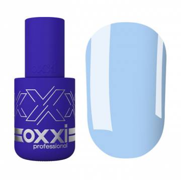 Гель-лак для ногтей Oxxi Professional 106 Голубой, эмаль, 10 мл