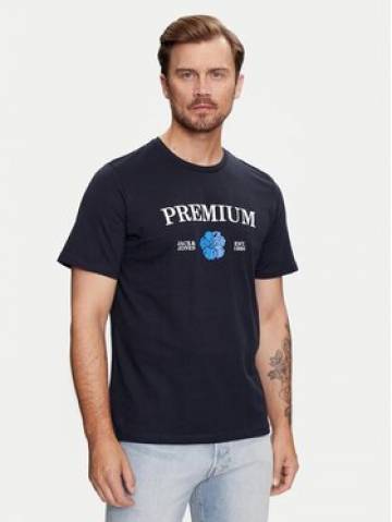 Jack&Jones Футболка Jprblaalfie 12259673 Cиній Regular Fit Jack&Jones Футболка Jprblaalfie 12259673 Cиній Regular Fit
