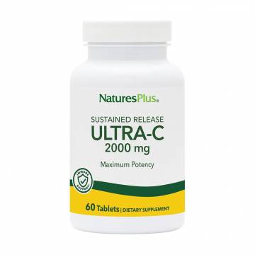 Витамин С NaturesPlus Ultra-C Vitamin C 2000 мг, 60 таблеток