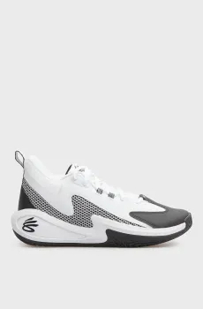 Белые кроссовки CURRY 3Z 25 Белый 9.5-11 Under Armour 6000749-100