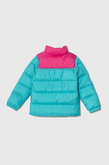 Детская куртка Columbia U Puffect Jacket цвет бирюзовый Детская куртка Columbia U Puffect Jacket цвет бирюзовый