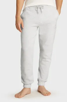 Мужские серые спортивные брюки CHENILLE MONOLOGO Серый XL Calvin Klein Jeans J30J326685