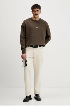 Хлопковая кофта Hugo Blue Naviu