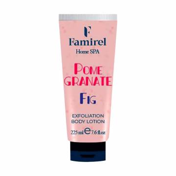 Отшелушивающий пилинг-лосьон для тела Famirel Home Spa Exfoliant Body Lotion, Pomegranate & Fig, 225 мл Отшелушивающий пилинг-лосьон для тела Famirel Home Spa Exfoliant Body Lotion, Pomegranate & Fig, 225 мл