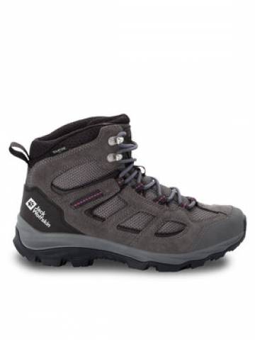 Jack Wolfskin Трекінгові черевики Vojo 3 Texapore Mid W 4042472 Сірий Jack Wolfskin Трекінгові черевики Vojo 3 Texapore Mid W 4042472 Сірий
