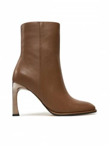 MICHAEL Michael Kors Ботильйони Kelsea Leather Boot 40F4KLHE5L Коричневий MICHAEL Michael Kors Ботильйони Kelsea Leather Boot 40F4KLHE5L Коричневий