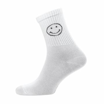 Носки женские Siela RT1322-128 Smile высокие, спортивные, белые, размер 39-42 Носки женские Siela RT1322-128 Smile высокие, спортивные, белые, размер 39-42