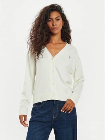 Guess Jeans Кардиган W4BR16 Z3HO2 Écru Regular Fit Guess Jeans Кардиган W4BR16 Z3HO2 Écru Regular Fit