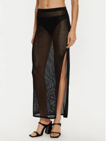 Calvin Klein Swimwear Спідниця-максі KW0KW02734 Чорний Regular Fit Calvin Klein Swimwear Спідниця-максі KW0KW02734 Чорний Regular Fit