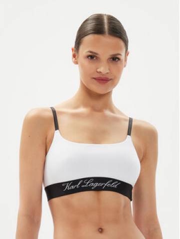 KARL LAGERFELD Бюстгальтер-топ 240W2129 Білий KARL LAGERFELD Бюстгальтер-топ 240W2129 Білий