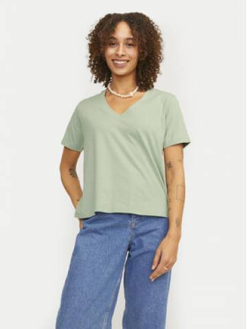 JJXX Футболка Annie 12255655 Зелений Regular Fit JJXX Футболка Annie 12255655 Зелений Regular Fit