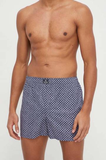 Хлопковые боксёры Polo Ralph Lauren 3 шт цвет синий Хлопковые боксёры Polo Ralph Lauren 3 шт цвет синий